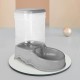 Fenteer Automatic Cat Feeder for Dogs, Pet Feeder, Water Drinking Bowl for Medium Puppy Kittens - Blue Automatic Feeder