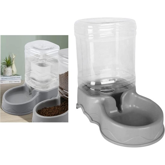 Fenteer Automatic Cat Feeder for Dogs, Pet Feeder, Water Drinking Bowl for Medium Puppy Kittens - Blue Automatic Feeder Fenteer Automatic Cat Feeder for Dogs, Pet Feeder, Water Drinking Bowl for Medium Puppy Kittens - Blue Automatic Feeder