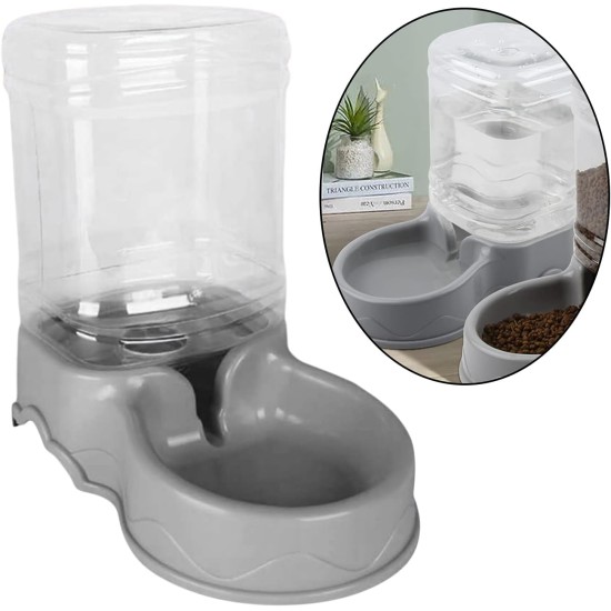 Fenteer Automatic Cat Feeder for Dogs, Pet Feeder, Water Drinking Bowl for Medium Puppy Kittens - Blue Automatic Feeder Fenteer Automatic Cat Feeder for Dogs, Pet Feeder, Water Drinking Bowl for Medium Puppy Kittens - Blue Automatic Feeder