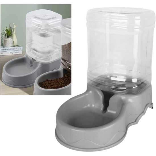 Fenteer Automatic Cat Feeder for Dogs, Pet Feeder, Water Drinking Bowl for Medium Puppy Kittens - Blue Automatic Feeder Fenteer Automatic Cat Feeder for Dogs, Pet Feeder, Water Drinking Bowl for Medium Puppy Kittens - Blue Automatic Feeder