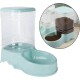 Fenteer Automatic Cat Feeder for Dogs, Pet Feeder, Water Drinking Bowl for Medium Puppy Kittens - Blue Automatic Feeder