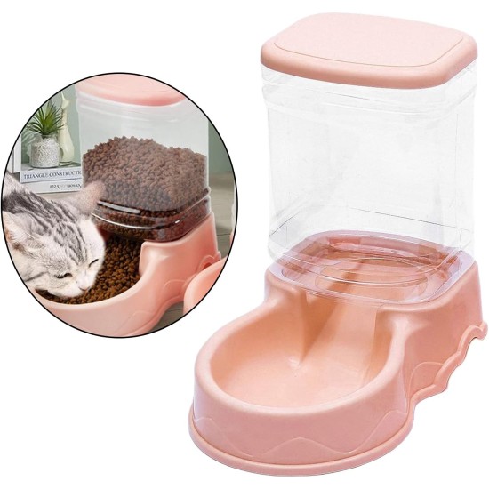 Fenteer Automatic Cat Feeder for Dogs, Pet Feeder, Water Drinking Bowl for Medium Puppy Kittens - Blue Automatic Feeder Fenteer Automatic Cat Feeder for Dogs, Pet Feeder, Water Drinking Bowl for Medium Puppy Kittens - Blue Automatic Feeder