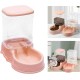 Fenteer Automatic Cat Feeder for Dogs, Pet Feeder, Water Drinking Bowl for Medium Puppy Kittens - Blue Automatic Feeder