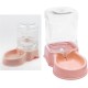 Fenteer Automatic Cat Feeder for Dogs, Pet Feeder, Water Drinking Bowl for Medium Puppy Kittens - Blue Automatic Feeder