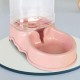 Fenteer Automatic Cat Feeder for Dogs, Pet Feeder, Water Drinking Bowl for Medium Puppy Kittens - Blue Automatic Feeder