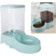 Fenteer Automatic Cat Feeder for Dogs, Pet Feeder, Water Drinking Bowl for Medium Puppy Kittens - Blue Automatic Feeder