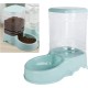 Fenteer Automatic Cat Feeder for Dogs, Pet Feeder, Water Drinking Bowl for Medium Puppy Kittens - Blue Automatic Feeder