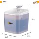 Ferplast ARES Cat Drinking Fountain with LED, 2 L Capacity, Three-Stage Filter, Power Supply Included Ferplast ARES Cat Drinking Fountain with LED, 2 L Capacity, Three-Stage Filter, Power Supply Included