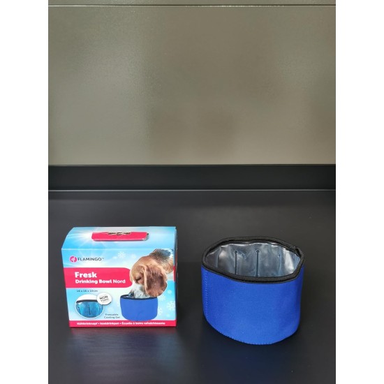 Flamingo FRESK Nord Travel Bowl with Cooling Function 16 x 16 x 10 cm Flamingo FRESK Nord Travel Bowl with Cooling Function 16 x 16 x 10 cm