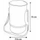 Flamingo Feeding Container Top Blue 2.6 L - 13 x 13 x 23.5 cm - PVC Viewing Window - Top Opening with Drawstring and Adjustable Shoulder Strap Flamingo Feeding Container Top Blue 2.6 L - 13 x 13 x 23.5 cm - PVC Viewing Window - Top Opening with Drawstring and Adjustable Shoulder Strap