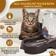 Flexzion Pet Water Dispenser Station, Beige (1/4 Gallon), Automatic Gravity Watering Refill, Drinking Fountain, Bottle, Bowl, Bowl, Portable Stand for Small Dogs Flexzion Pet Water Dispenser Station, Beige (1/4 Gallon), Automatic Gravity Watering Refill, Drinking Fountain, Bottle, Bowl, Bowl, Portable Stand for Small Dogs