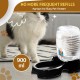 Flexzion Pet Water Dispenser Station, Beige (3/8 Gallon), Automatic Gravity Watering Refill, Drinking Fountain, Bottle, Bowl, Bowl, Portable Stand for Small Dogs Flexzion Pet Water Dispenser Station, Beige (3/8 Gallon), Automatic Gravity Watering Refill, Drinking Fountain, Bottle, Bowl, Bowl, Portable Stand for Small Dogs