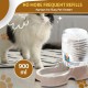 Flexzion Pet Water Dispenser Station, Beige (3/8 Gallon), Automatic Gravity Watering Refill, Drinking Fountain, Bottle, Bowl, Bowl, Portable Stand for Small Dogs Flexzion Pet Water Dispenser Station, Beige (3/8 Gallon), Automatic Gravity Watering Refill, Drinking Fountain, Bottle, Bowl, Bowl, Portable Stand for Small Dogs
