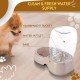 Flexzion Pet Water Dispenser Station, Beige (3/8 Gallon), Automatic Gravity Watering Refill, Drinking Fountain, Bottle, Bowl, Bowl, Portable Stand for Small Dogs Flexzion Pet Water Dispenser Station, Beige (3/8 Gallon), Automatic Gravity Watering Refill, Drinking Fountain, Bottle, Bowl, Bowl, Portable Stand for Small Dogs