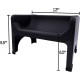 Fluff Trough XL Set Elevated Dog Bowl for Healthy Posture and Digestion, Minimises Neck Strain, Ideal for Flat Pets, Veterinarians Recommended, Dishwasher Safe (Black) Fluff Trough XL Set Elevated Dog Bowl for Healthy Posture and Digestion, Minimises Neck Strain, Ideal for Flat Pets, Veterinarians Recommended, Dishwasher Safe (Black)