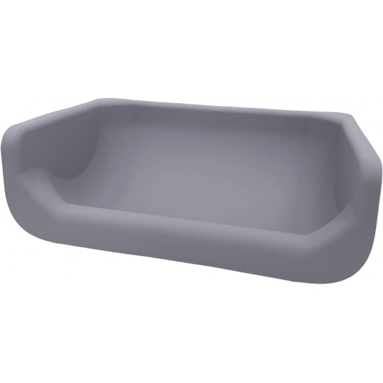 Fluff Trough XL Set Elevated Dog Bowl for Healthy Posture and Digestion, Minimises Neck Strain, Ideal for Flat Pets, Veterinarians Recommended, Dishwasher Safe (Black) Fluff Trough XL Set Elevated Dog Bowl for Healthy Posture and Digestion, Minimises Neck Strain, Ideal for Flat Pets, Veterinarians Recommended, Dishwasher Safe (Black)