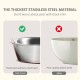 Fluffydream Raised Dog Bowls [Prevention of Vertebral Diseases], Non-Slip Dog Bowl with Stainless Steel Bowl, High Capacity, Colourful Raised Dog Bowls for Medium and Small Dogs