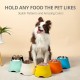 Fluffydream Raised Dog Bowls [Prevention of Vertebral Diseases], Non-Slip Dog Bowl with Stainless Steel Bowl, High Capacity, Colourful Raised Dog Bowls for Medium and Small Dogs