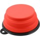 Foldable silicone dog bowl in green (BPA-free), travel bowl for dogs and cats with carabiner - 350 ml Foldable silicone dog bowl in green (BPA-free), travel bowl for dogs and cats with carabiner - 350 ml