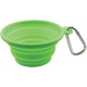 FouFou Dog 60224 Collapsible Bowls M Lime Green Dog and Cat Bowl FouFou Dog 60224 Collapsible Bowls M Lime Green Dog and Cat Bowl
