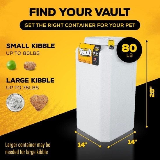 Gamma Vittles Vault Outback 25 lb Airtight Pet Food Storage Container Gamma Vittles Vault Outback 25 lb Airtight Pet Food Storage Container
