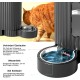 Gardner Pet Automatic Feeder for Cats/Dogs, 2 Bowls (6 L x 2), Automatic Cat Feeder and Water Dispenser Dog with Stainless Steel Bowl, No Electricity, BPA-Free, Gravity Cat Food, Automatic Black Gardner Pet Automatic Feeder for Cats/Dogs, 2 Bowls (6 L x 2), Automatic Cat Feeder and Water Dispenser Dog with Stainless Steel Bowl, No Electricity, BPA-Free, Gravity Cat Food, Automatic Black