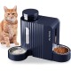 Gardner Pet Automatic Feeder for Cats/Dogs, 2 Bowls (6 L x 2), Automatic Cat Feeder and Water Dispenser Dog with Stainless Steel Bowl, No Electricity, BPA-Free, Gravity Cat Food, Automatic Black Gardner Pet Automatic Feeder for Cats/Dogs, 2 Bowls (6 L x 2), Automatic Cat Feeder and Water Dispenser Dog with Stainless Steel Bowl, No Electricity, BPA-Free, Gravity Cat Food, Automatic Black