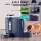 Gardner Pet Automatic Feeder for Cats/Dogs, 2 Bowls (6 L x 2), Automatic Cat Feeder and Water Dispenser Dog with Stainless Steel Bowl, No Electricity, BPA-Free, Gravity Cat Food, Automatic Black Gardner Pet Automatic Feeder for Cats/Dogs, 2 Bowls (6 L x 2), Automatic Cat Feeder and Water Dispenser Dog with Stainless Steel Bowl, No Electricity, BPA-Free, Gravity Cat Food, Automatic Black