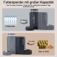 Gardner Pet Automatic Feeder for Cats/Dogs, 2 Bowls (6 L x 2), Automatic Cat Feeder and Water Dispenser Dog with Stainless Steel Bowl, No Electricity, BPA-Free, Gravity Cat Food, Automatic Black Gardner Pet Automatic Feeder for Cats/Dogs, 2 Bowls (6 L x 2), Automatic Cat Feeder and Water Dispenser Dog with Stainless Steel Bowl, No Electricity, BPA-Free, Gravity Cat Food, Automatic Black
