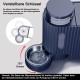 Gardner Pet Automatic Feeder for Cats/Dogs, 2 Bowls (6 L x 2), Automatic Cat Feeder and Water Dispenser Dog with Stainless Steel Bowl, No Electricity, BPA-Free, Gravity Cat Food, Automatic Black Gardner Pet Automatic Feeder for Cats/Dogs, 2 Bowls (6 L x 2), Automatic Cat Feeder and Water Dispenser Dog with Stainless Steel Bowl, No Electricity, BPA-Free, Gravity Cat Food, Automatic Black