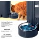 Gardner Pet Automatic Feeder for Cats/Dogs, 2 Bowls (6 L x 2), Automatic Cat Feeder and Water Dispenser Dog with Stainless Steel Bowl, No Electricity, BPA-Free, Gravity Cat Food, Automatic Black Gardner Pet Automatic Feeder for Cats/Dogs, 2 Bowls (6 L x 2), Automatic Cat Feeder and Water Dispenser Dog with Stainless Steel Bowl, No Electricity, BPA-Free, Gravity Cat Food, Automatic Black