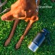 GrandTies Insulated Portable Dog Water Bottle with 2 Removable Dog Water Bowl Dispensers | Leak-proof Dog Food Travel Container | Dog Accessories for Dogs Walking, Hiking, Camping (1.8 Litre) GrandTies Insulated Portable Dog Water Bottle with 2 Removable Dog Water Bowl Dispensers | Leak-proof Dog Food Travel Container | Dog Accessories for Dogs Walking, Hiking, Camping (1.8 Litre)