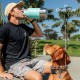 GrandTies Insulated Portable Dog Water Bottle with 2 Removable Dog Water Bowl Dispensers | Leak-proof Dog Food Travel Container | Dog Accessories for Dogs Walking, Hiking, Camping (1.8 Litre) GrandTies Insulated Portable Dog Water Bottle with 2 Removable Dog Water Bowl Dispensers | Leak-proof Dog Food Travel Container | Dog Accessories for Dogs Walking, Hiking, Camping (1.8 Litre)
