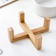 Green Ceramic Dog Bowl, Feeding Bowl for Dogs and Cats with Solid Wood Stand (Pack of 2) Green Ceramic Dog Bowl, Feeding Bowl for Dogs and Cats with Solid Wood Stand (Pack of 2)