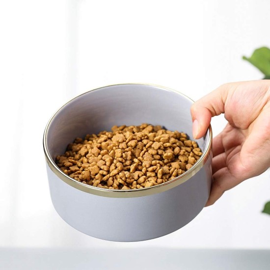 HCHLQLZ Green Phnom Penh Ceramic Dog Bowl Feeding Bowl for Dogs Cats with Solid Wood Stand (Pack of 2) HCHLQLZ Green Phnom Penh Ceramic Dog Bowl Feeding Bowl for Dogs Cats with Solid Wood Stand (Pack of 2)