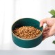 HCHLQLZ Green Phnom Penh Ceramic Dog Bowl Feeding Bowl for Dogs Cats with Solid Wood Stand (Pack of 2) HCHLQLZ Green Phnom Penh Ceramic Dog Bowl Feeding Bowl for Dogs Cats with Solid Wood Stand (Pack of 2)
