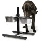 HUNTER Basic Dog Bar with 2 Feeding Bowls, 2.7 Litre, Medium, Silver HUNTER Basic Dog Bar with 2 Feeding Bowls, 2.7 Litre, Medium, Silver