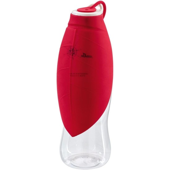HUNTER Outdoor Drinking Bottle With Silicone Bowl List, 550 ml, Red, Pack of 2 HUNTER Outdoor Drinking Bottle With Silicone Bowl List, 550 ml, Red, Pack of 2