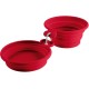 HUNTER Silicone Travel Bowl List, 350 ml, Tan, Pack of 2 HUNTER Silicone Travel Bowl List, 350 ml, Tan, Pack of 2