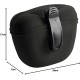 HUNTER Silicone snack bag Lugo S, anthracite HUNTER Silicone snack bag Lugo S, anthracite