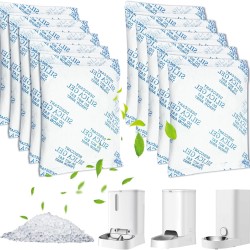 Haliya Pack of 10 Desiccant for Petkit 5L Automatic Cat Feeder, Desiccant Replacement for Feeder for Cats and Dogs, Food, Exchange Shops