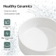 Havniva Adjustable Raised Double Ceramic Bowl Set with Stand, 2 Heights Elevated Food and Water Bowls for Small Breeds, Weighted Dog Bowl, Pet Bowl (15.5 cm, 813 ml, Grey) Havniva Adjustable Raised Double Ceramic Bowl Set with Stand, 2 Heights Elevated Food and Water Bowls for Small Breeds, Weighted Dog Bowl, Pet Bowl (15.5 cm, 813 ml, Grey)