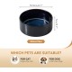 Havniva Ceramic 18.5 cm Raised Double Dog Bowls Set with Acacia Wood Stand, Food & Water Bowls for Medium Breeds Dogs, Weighted Pet Dishes (1300 ml, Arctic White) Havniva Ceramic 18.5 cm Raised Double Dog Bowls Set with Acacia Wood Stand, Food & Water Bowls for Medium Breeds Dogs, Weighted Pet Dishes (1300 ml, Arctic White)