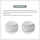 Havniva Ceramic 18.5 cm Raised Double Dog Bowls Set with Acacia Wood Stand, Food & Water Bowls for Medium Breeds Dogs, Weighted Pet Dishes (1300 ml, Arctic White) Havniva Ceramic 18.5 cm Raised Double Dog Bowls Set with Acacia Wood Stand, Food & Water Bowls for Medium Breeds Dogs, Weighted Pet Dishes (1300 ml, Arctic White)