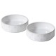 Havniva Ceramic 18.5 cm Raised Double Dog Bowls Set with Acacia Wood Stand, Food & Water Bowls for Medium Breeds Dogs, Weighted Pet Dishes (1300 ml, Arctic White) Havniva Ceramic 18.5 cm Raised Double Dog Bowls Set with Acacia Wood Stand, Food & Water Bowls for Medium Breeds Dogs, Weighted Pet Dishes (1300 ml, Arctic White)