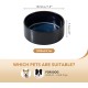 Havniva Ceramic 18.5 cm Raised Double Dog Bowls Set with Acacia Wood Stand, Food & Water Bowls for Medium Breeds Dogs, Weighted Pet Dishes (1300 ml, Arctic White) Havniva Ceramic 18.5 cm Raised Double Dog Bowls Set with Acacia Wood Stand, Food & Water Bowls for Medium Breeds Dogs, Weighted Pet Dishes (1300 ml, Arctic White)
