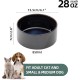 Havniva Ceramic 7.3inch Raised Double Bowls Set with Wooden Stand, Food & Water Bowls for Medium Breed Dogs, Weighted Dog Dishes, Pet Feeder( Light Green) Havniva Ceramic 7.3inch Raised Double Bowls Set with Wooden Stand, Food & Water Bowls for Medium Breed Dogs, Weighted Dog Dishes, Pet Feeder( Light Green)
