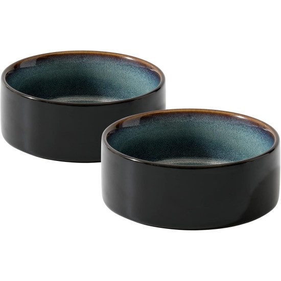 Havniva Ceramic 7.3inch Raised Double Bowls Set with Wooden Stand, Food & Water Bowls for Medium Breed Dogs, Weighted Dog Dishes, Pet Feeder( Light Green) Havniva Ceramic 7.3inch Raised Double Bowls Set with Wooden Stand, Food & Water Bowls for Medium Breed Dogs, Weighted Dog Dishes, Pet Feeder( Light Green)