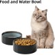 Havniva Ceramic 7.3inch Raised Double Bowls Set with Wooden Stand, Food & Water Bowls for Medium Breed Dogs, Weighted Dog Dishes, Pet Feeder( Light Green) Havniva Ceramic 7.3inch Raised Double Bowls Set with Wooden Stand, Food & Water Bowls for Medium Breed Dogs, Weighted Dog Dishes, Pet Feeder( Light Green)