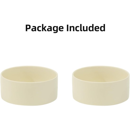 Havniva Ceramic 7.3inch Raised Double Bowls Set with Wooden Stand, Food & Water Bowls for Medium Breed Dogs, Weighted Dog Dishes, Pet Feeder( Light Green) Havniva Ceramic 7.3inch Raised Double Bowls Set with Wooden Stand, Food & Water Bowls for Medium Breed Dogs, Weighted Dog Dishes, Pet Feeder( Light Green)